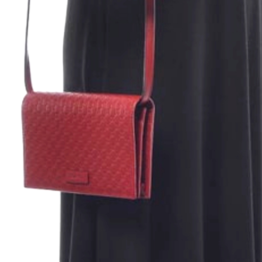 Authentic Gucci GG Microguccissima Crossbody Wallet